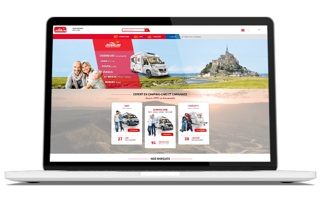 Jacqueline – Camping-cars caravanes vans – site catalogue