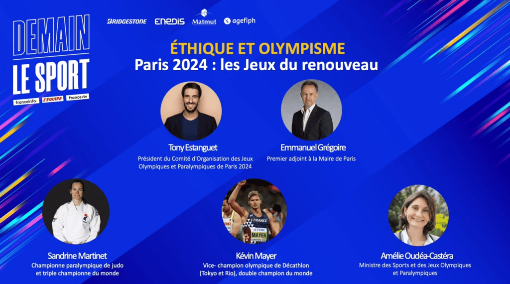 Demain le Sport - JO 2024 Jeux du renouveau