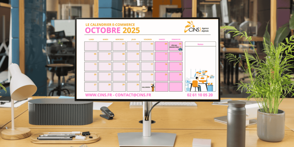 La calendrier 2025 du e-commerce