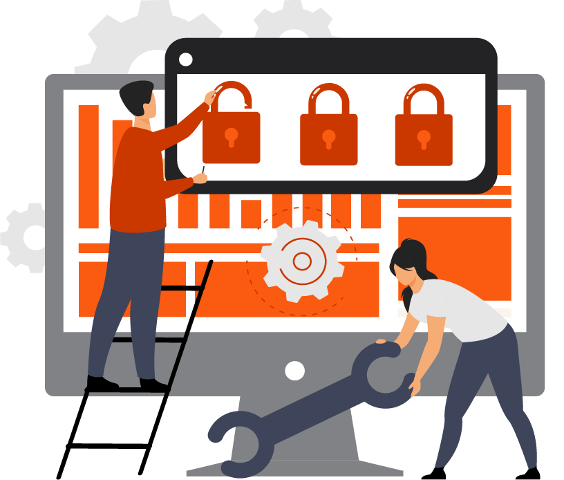 Illustration Sécurité & Mise en conformité