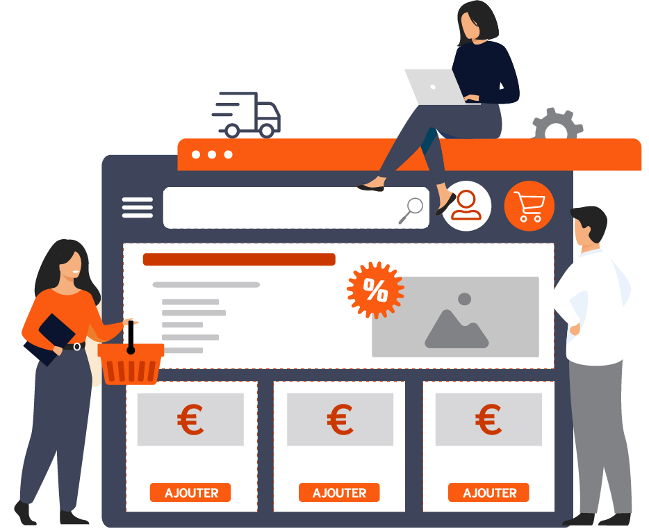 Illustration Sites ecommerce