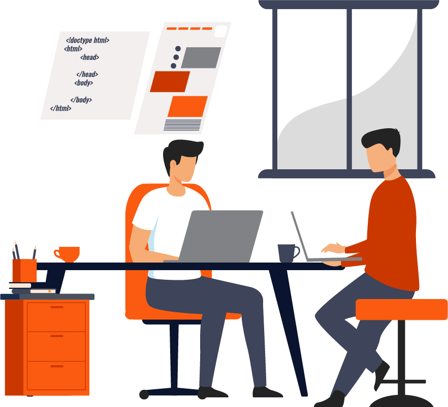 Illustration Solutions métier sur-mesure