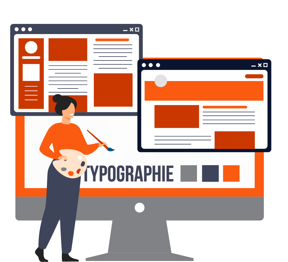 Illustration Webdesign