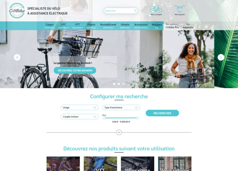 Capture du site Citibike