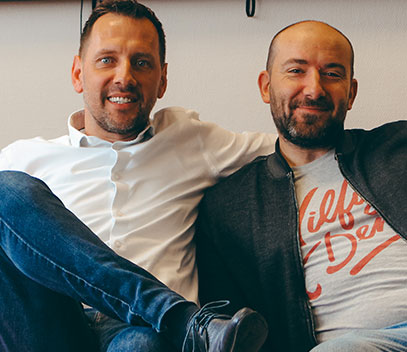 Christophe et Patrick les associés de CINS
